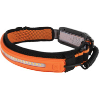 Lampe frontale &agrave; faisceau large avec bandeau, DEL, 575 lumens, 4 hres de fonctionnement, piles Rechargeable Auto-Cam