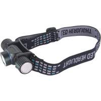 Magnetic Headlamp, LED, 1100 Lumens, 4.5 Hrs. Run Time, Rechargeable Batteries Auto-Cam