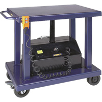 Hydraulic Lift Table, Steel, 24" W x 36" L, 2000 lbs. Capacity ZD867 | Auto-Cam